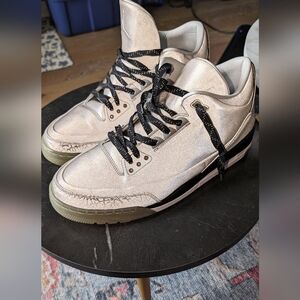 Jordan 3 5Lab3 'Reflective Silver' size 14